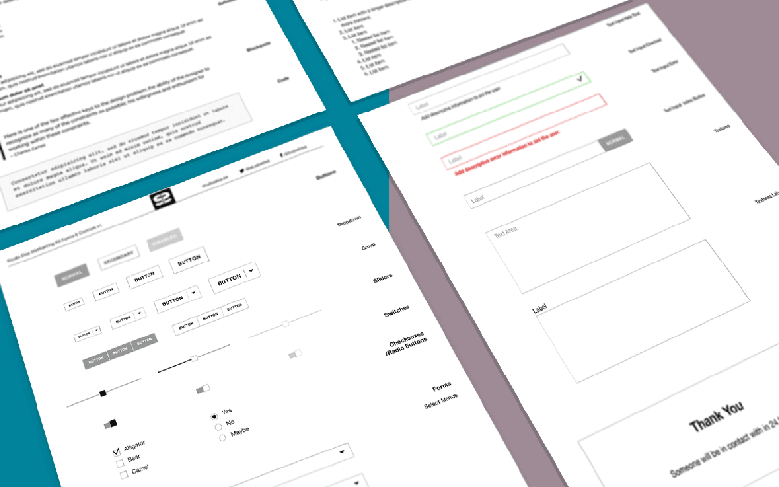 Forms & Controls: Wireframing Kit for Better Prototyping in Adobe XD