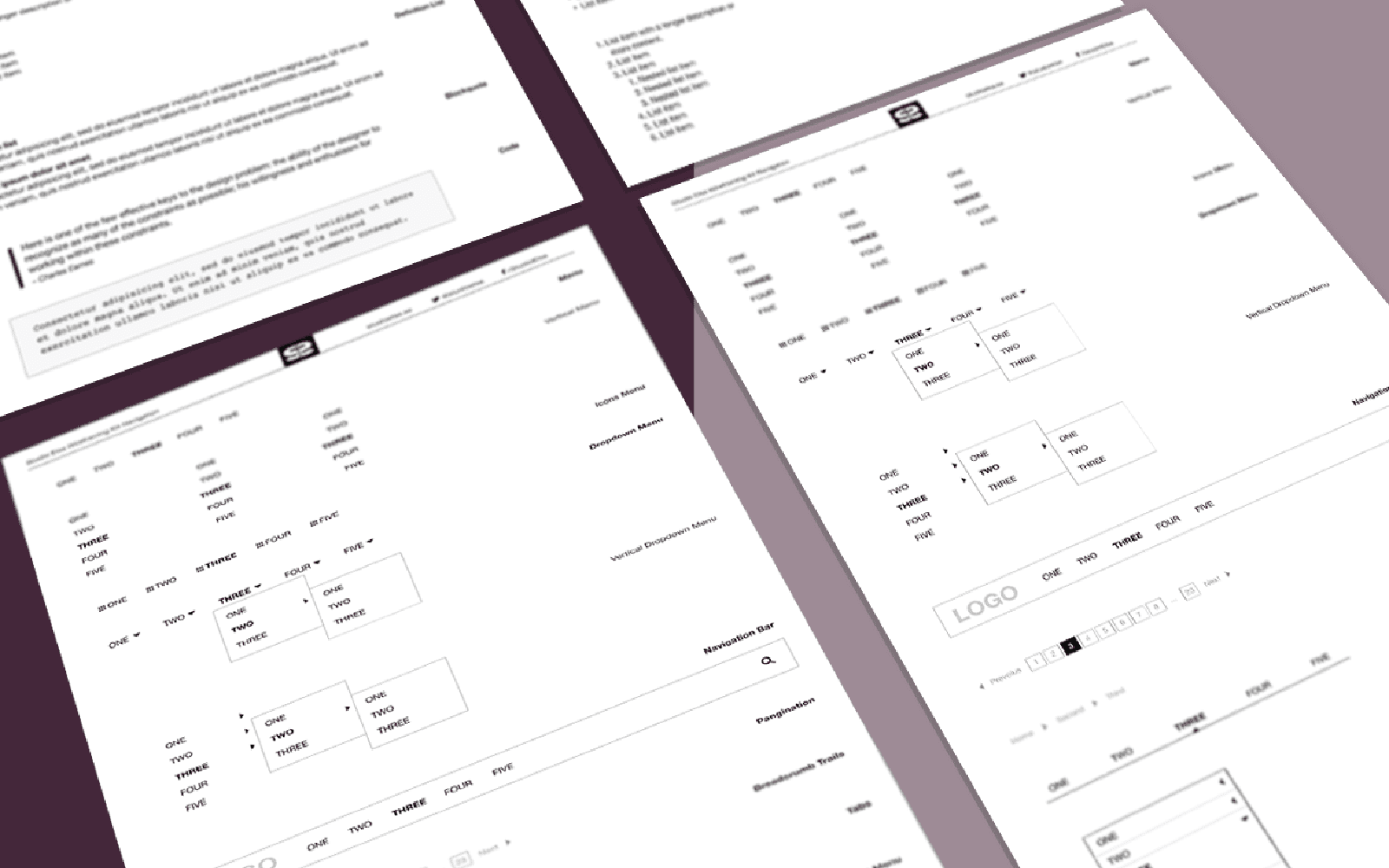 Navigation: Wireframing Kit for Better Prototyping in Adobe XD