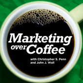 Marketing over Coffee Podcast cover